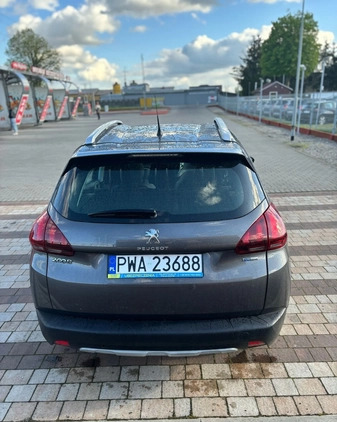 Peugeot 2008 cena 45900 przebieg: 58400, rok produkcji 2016 z Wągrowiec małe 137